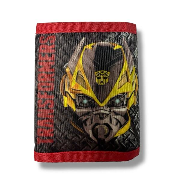 Transformers Wallet Tri-fold Optimus Prime Bumblebee Kids Card Bill Holder Robot - Picture 10 of 11